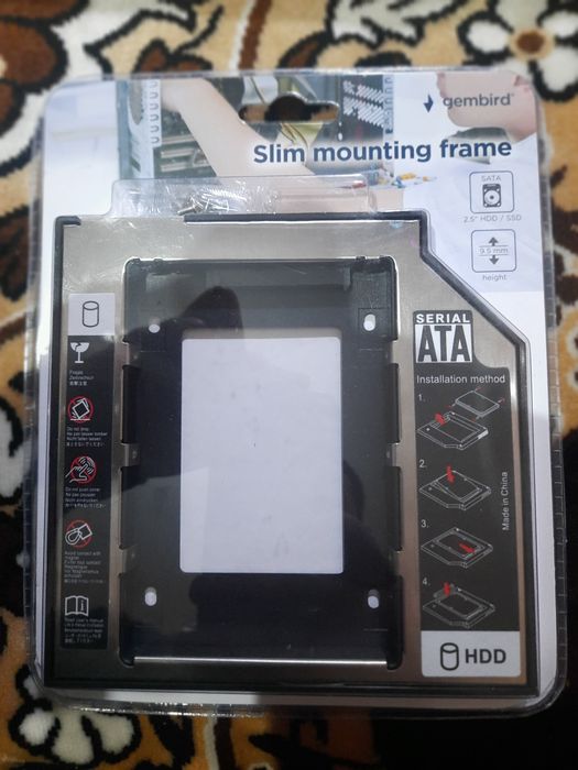 Продам Адаптер Gembird для HDD/SSD 2.5'' у відсік приводу ноутбука