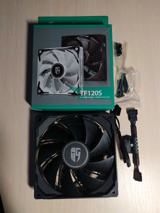 Вентилятори 120 мм для корпусу, блока живлення, процесора.