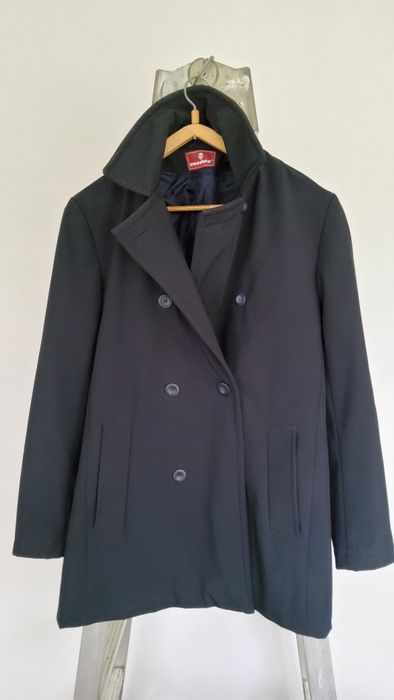 Пальто мужское , размер 50, темно синее, ткань непромокаемая