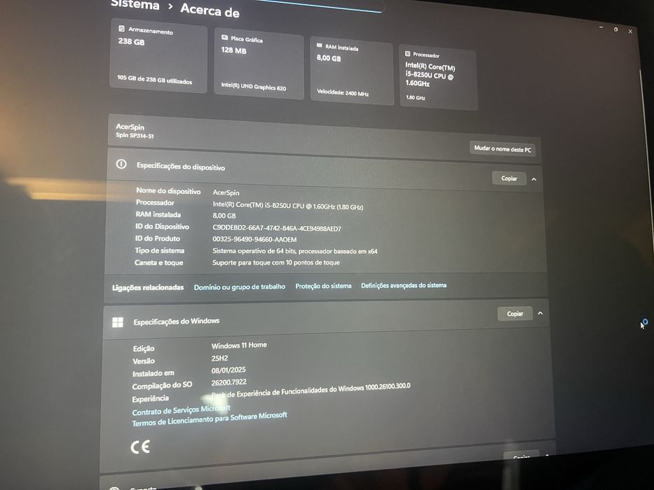 Pc Acerspin E  sp314-51