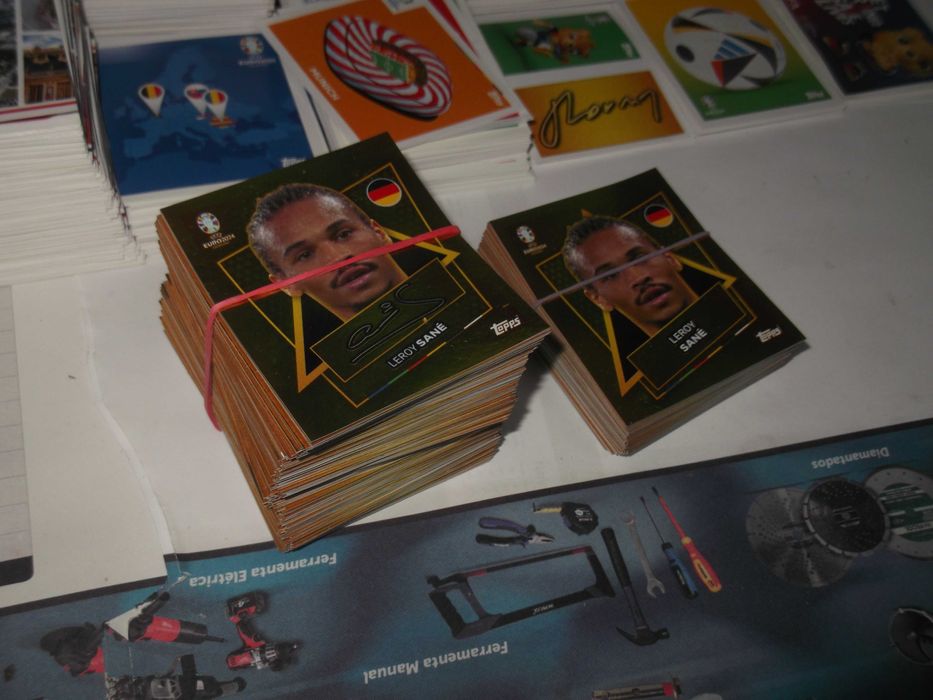 Todos os cromos de Euro 2024