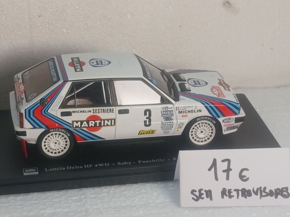 Miniaturas  1/24, de Ralies 7 modelos diferentes