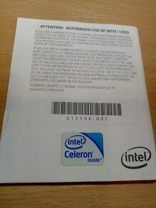 Процессор Intel Celeron G1610 s1155