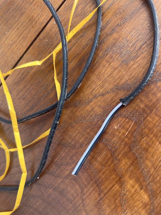 Kabel do roweru z klejem 2 m