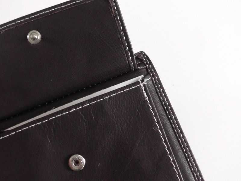 Portfel VICENZA exclusiv brązowy męski RFID skóra 1472