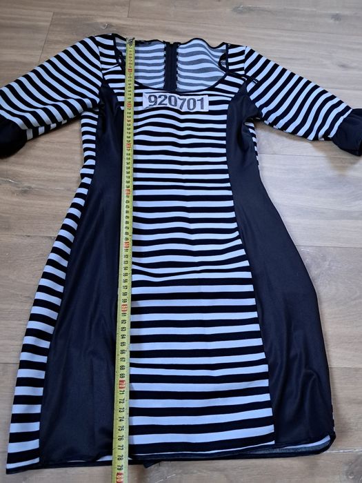 Wiezniarka sukienka strój przebranie 170 XS