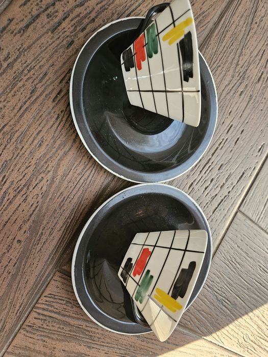 Filiżanka spodek porcelana Chodzież Elżbieta