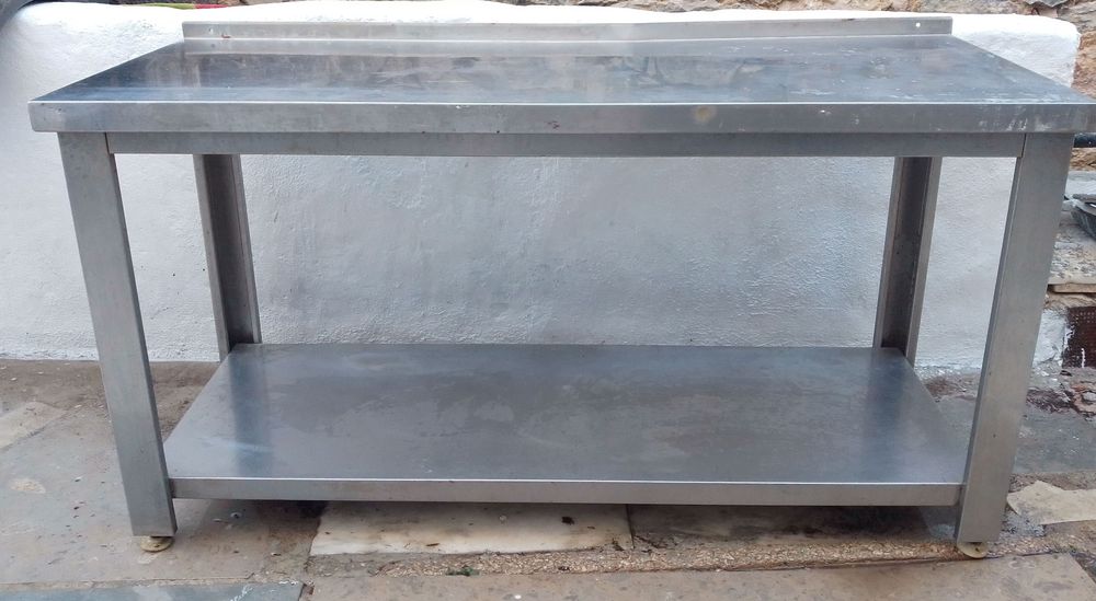 Bancada inox usada