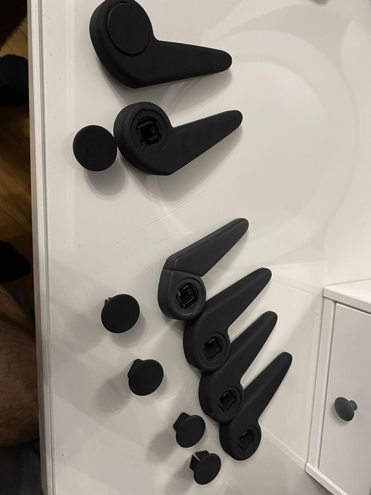 Ручка сидіння поперекова водія та пасажира на Renault megane 3/scenic