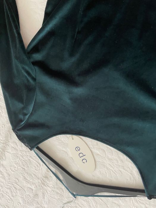 Vestido verde comprido