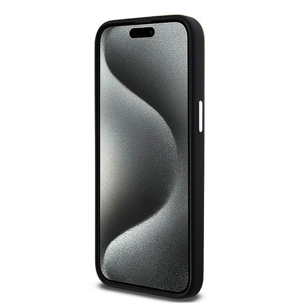 DKNY DKHMP14XSMCHLK iPhone 14 Pro Max6.7" czarny/black hardcase Liquid Silicone Small Metal Logo MagSafe