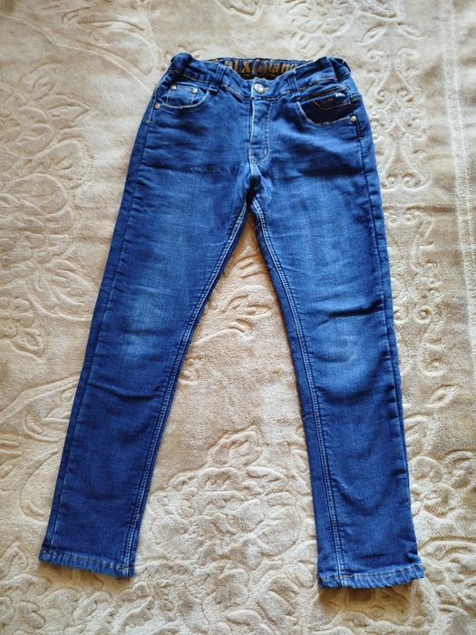 Джинси на флісі, розмір 146, джинсові штани теплі.