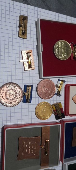 medale odznaki nagrodowe NRD DDR