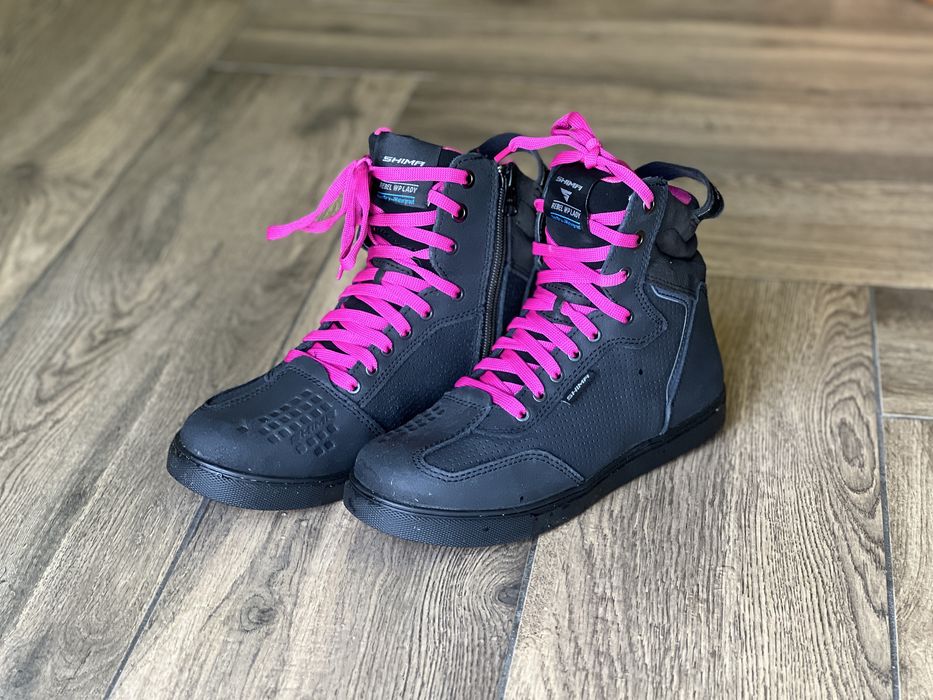 Buty motocyklowe damskie rozm. 40 Shima Rebel WP