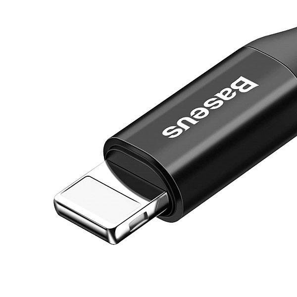 Baseus Fish Eye Spring Data Cable sprężynowy kabel USB / Lightning 1M