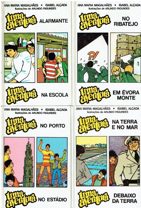 7777 Colecção Uma Aventura de Ana Maria Magalhães e Isabel Alçada