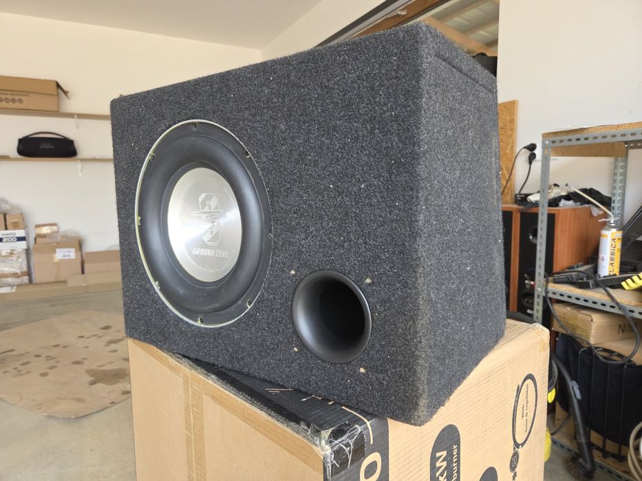 Ground zero hydrogen gzhw 25x subwoofer