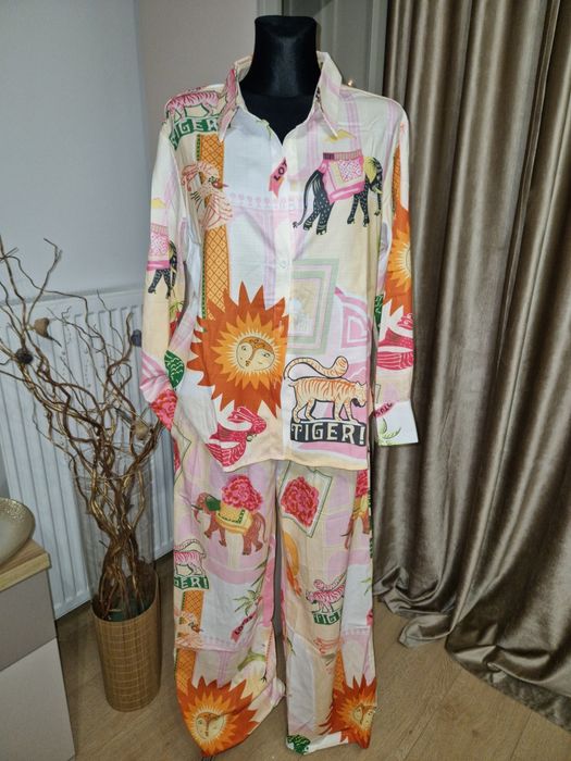 Komplet damski kolorowy