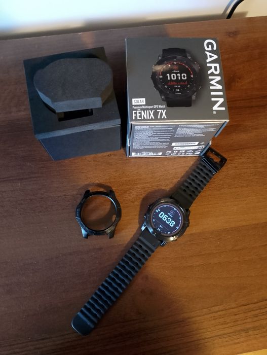 Garmin Fenix 7x, duży zestaw, 100% sprawny