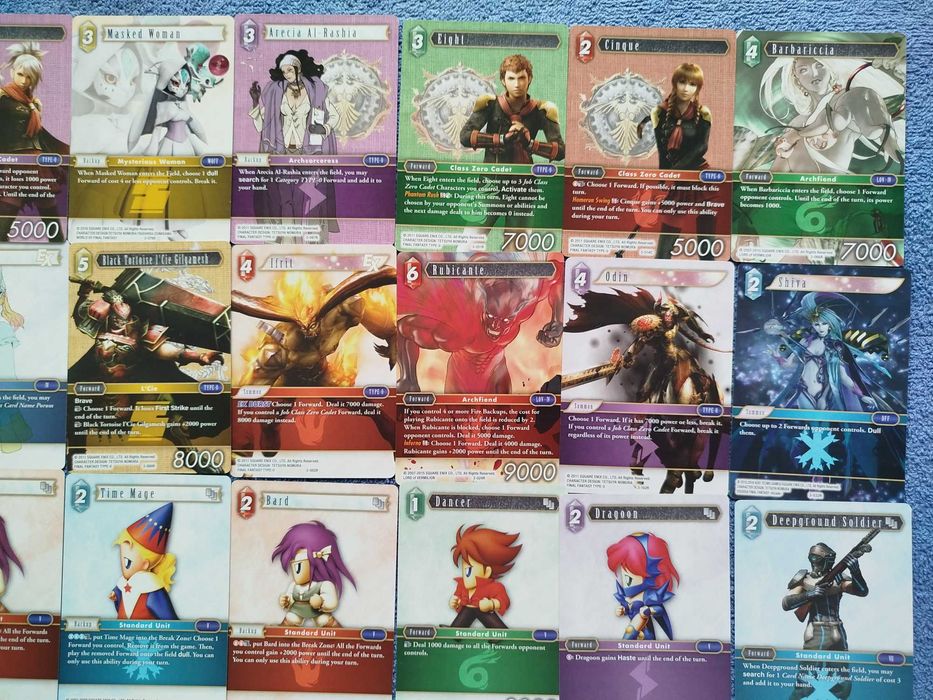 Картки Final Fantasy Trading Cards TCG