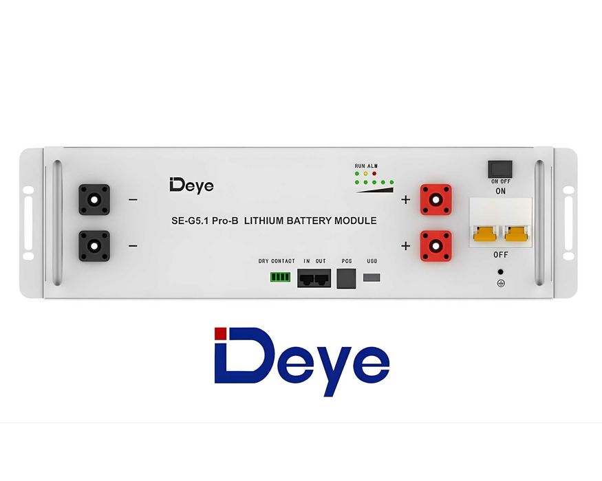 DEYE Bateria SE-G5.1-Pro-B 51.2V 100Ah magazyn energii 5.12kWh