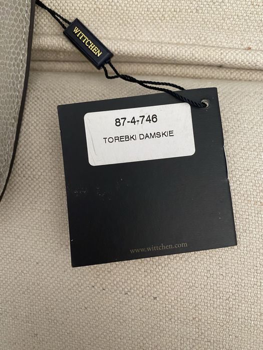 Torebka Wittchen nowa crossbody z metką ze skóry