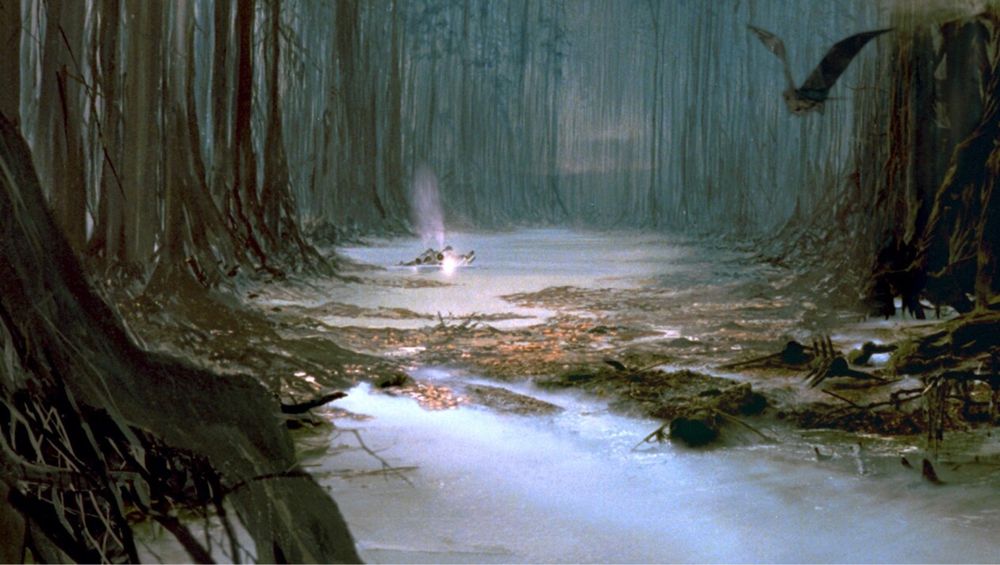 Star Wars Diorama Dagobah Landing
