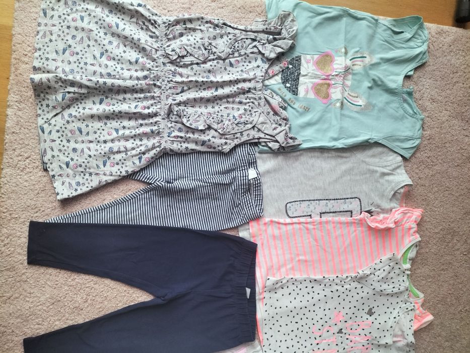 Zamienię ubranka dla dziewczynki 80 86