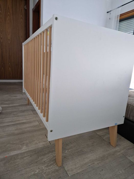 Berço/cama/ next to me (Zippy) 3 em 1, evolutivo, -NOVO