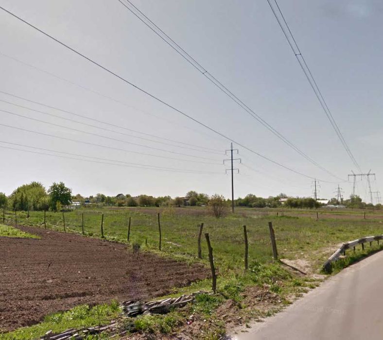 с. Крюківщина, вул. Свободи - ділянка 8 соток під будівництво