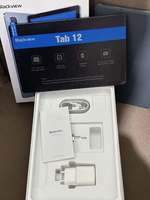 Планшет Blackview TAB 12 4G 4/64GB НОВЫЙ!