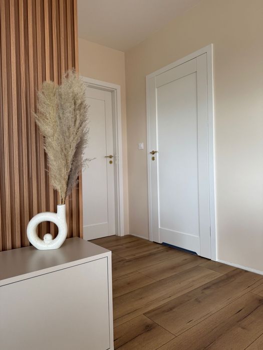 Drzwi wewnętrzne ELEGANCE Windoor kaszmirowe beżowe lewe prawe pełne