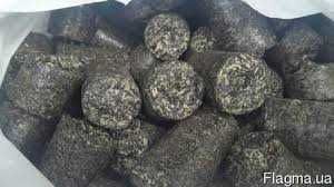 Брикет из лузги подсолнечника