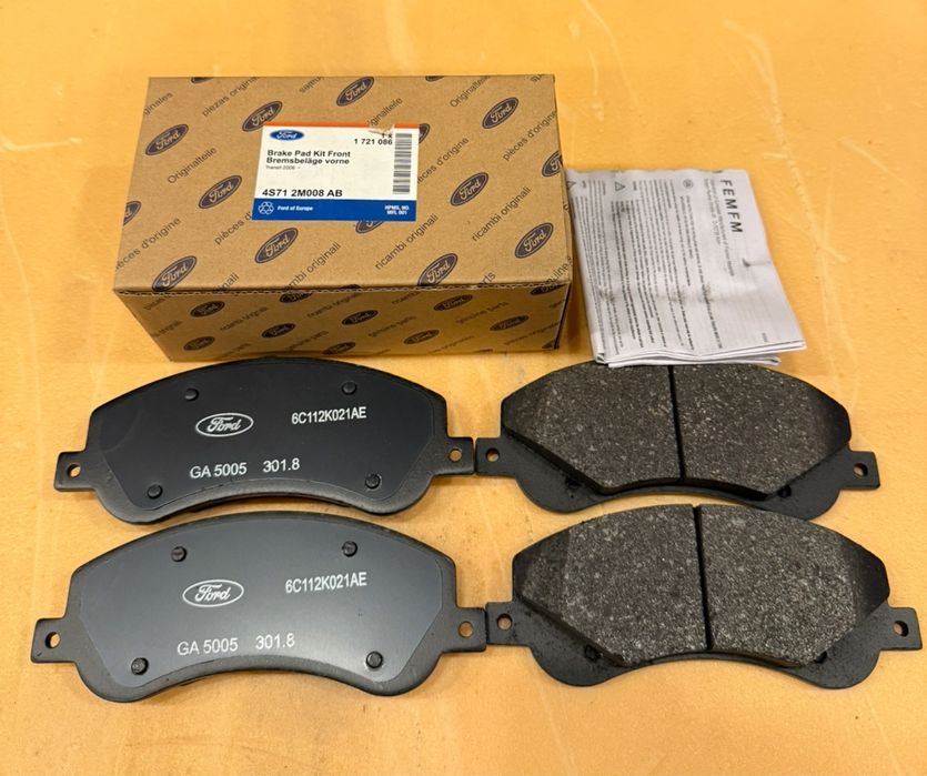 Колодки тормозные передние Ford transit 2006-2014 гальмівні колодки