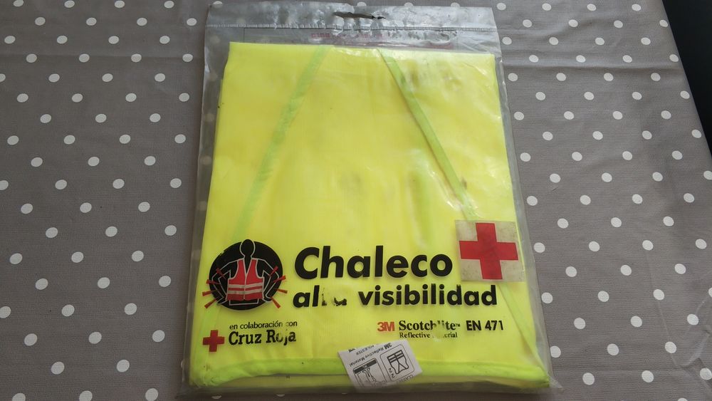 [Novo] Colete Automóvel homologado de alta visibilidade - 3M