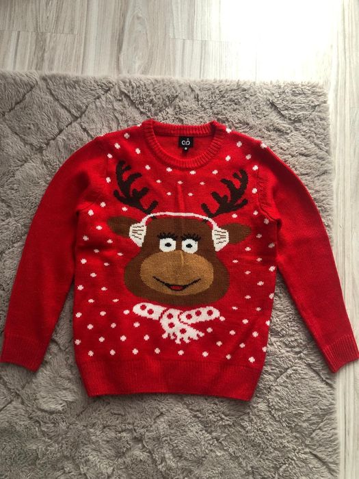 Sweter świąteczny chłopięcy