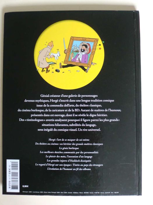 O riso de Tintin - Os segredos do génio cómico de Hergé.