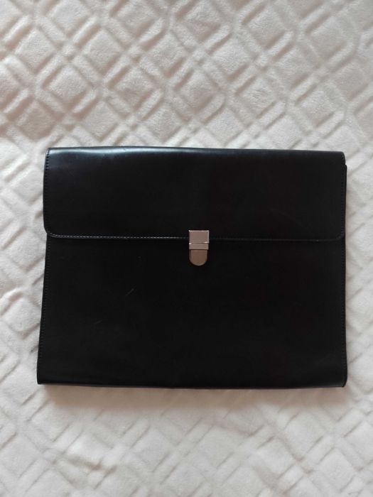 Zara/ Czarna teczka aktówka dyplomatka, torebka do ręki