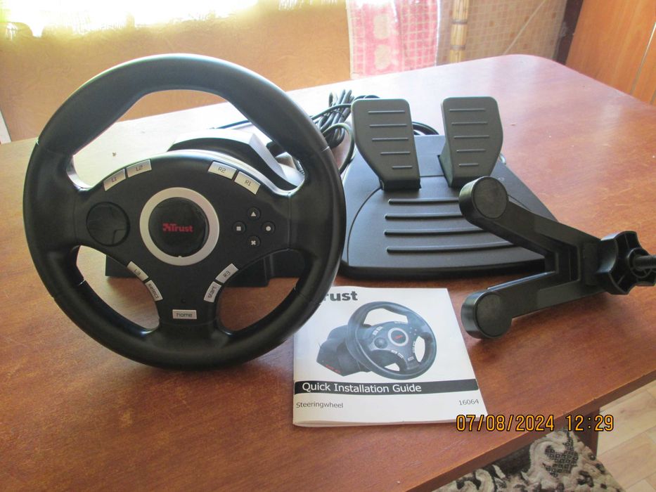 Ігровий руль GXT Force Vibration Steering Wheel