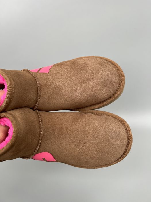Оригінальні Напівчеревички UGG CLASSIC MINI BROKEN LOGO 38р.24см.