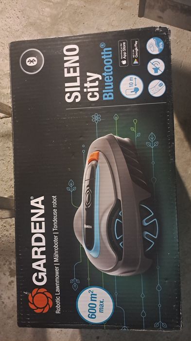 Gardena model 600 nowy nie otwierany robot kosiarka