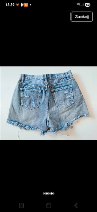Krótkie Spodenki Jeansowe S 36 Nowe