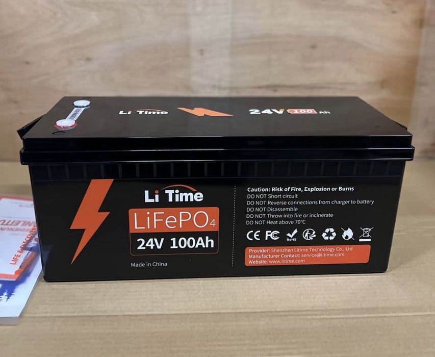 LiFEPO4 Litime 24V 100AH