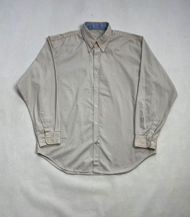 Koszula Yves Saint Laurent YSL vintage 90’s small logo