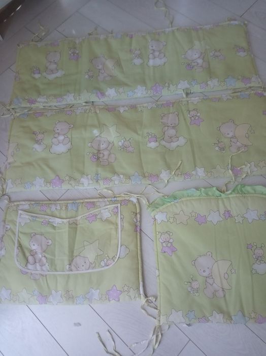 Бортики в кроватку, одеяло детское