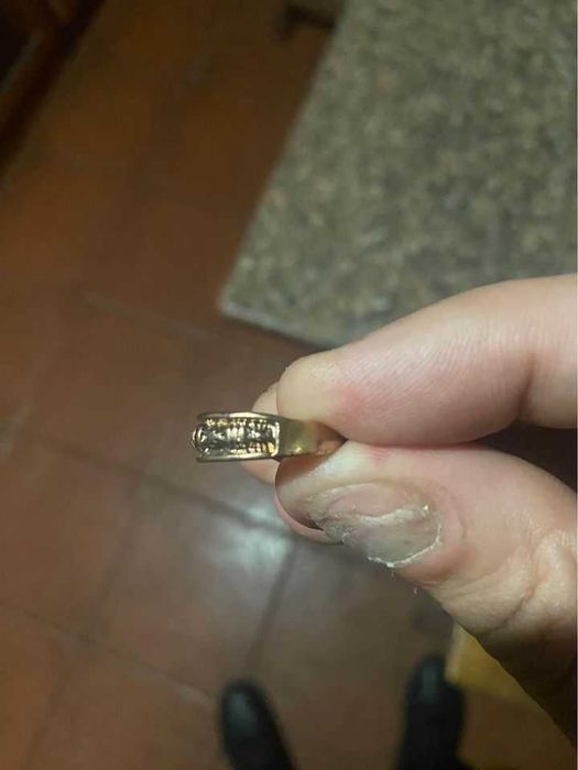 Anel nao isto não é ouro