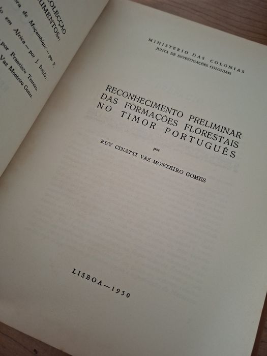 As Florestas de Timor por Ruy Cinatti