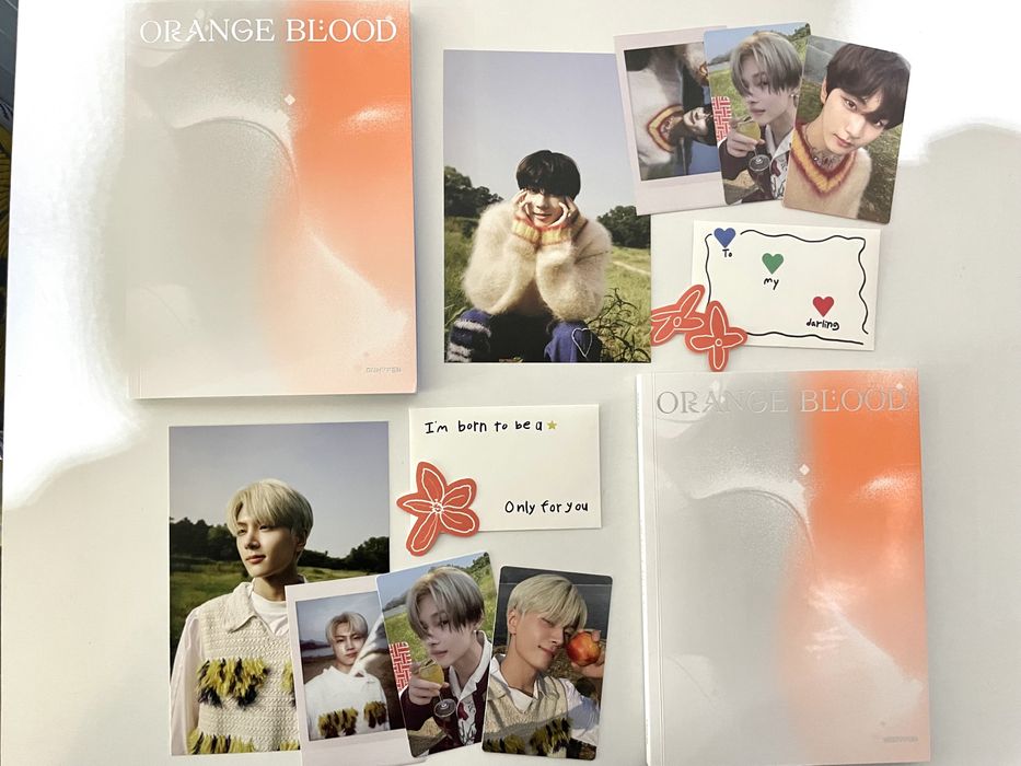 Enhypen - Orange Blood engene version [ album completo ]