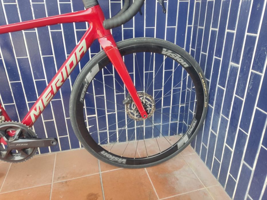 Bicicleta de carbono xs 12x2v semi nova