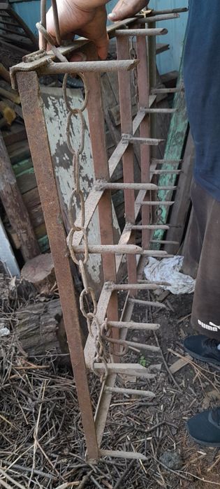 Борона зубчатая для рыхления почвы